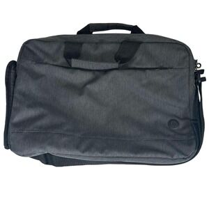 HP - Laptop Bag Briefcase Messenger Shoulder‎ Bag - Padded Gray Black